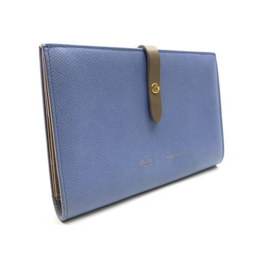 Celine Strap Leather Multi-Function Bifold Long W… - image 2